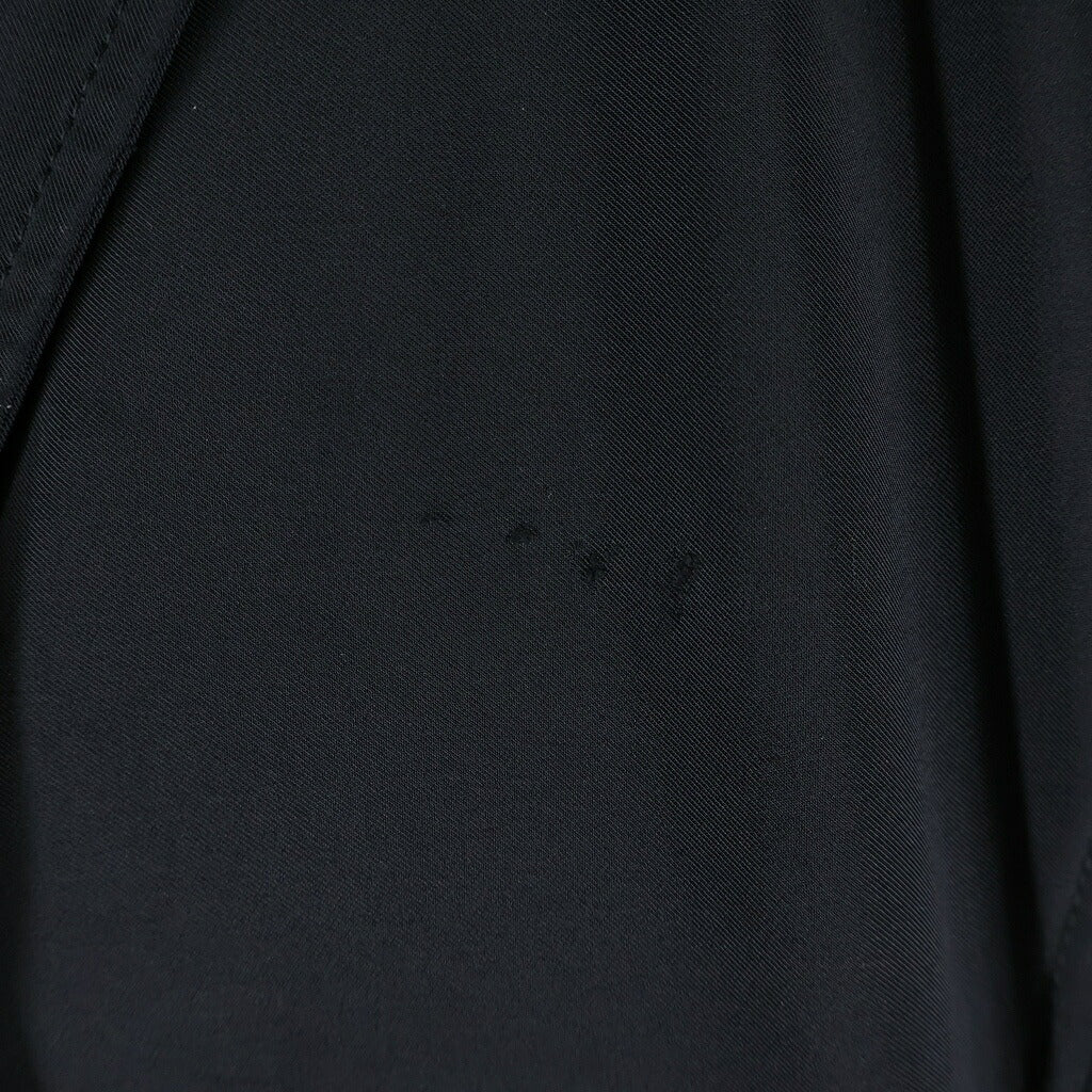 PRADA(プラダ) 90S-00S イタリア製 ステッチデザイン ポリ混 セットアップ 3B ジャケット スカート スーツ レディース ブラック C-TK 8925