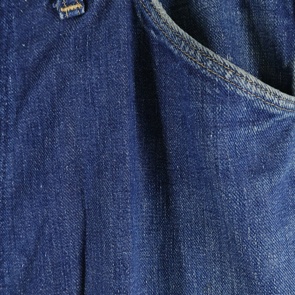 Wrangler(ラングラー) 60s VINTAGE 13MWZ ヴィンテージ 斜めベル オフセット ジップフライ デニムパンツ インディゴ