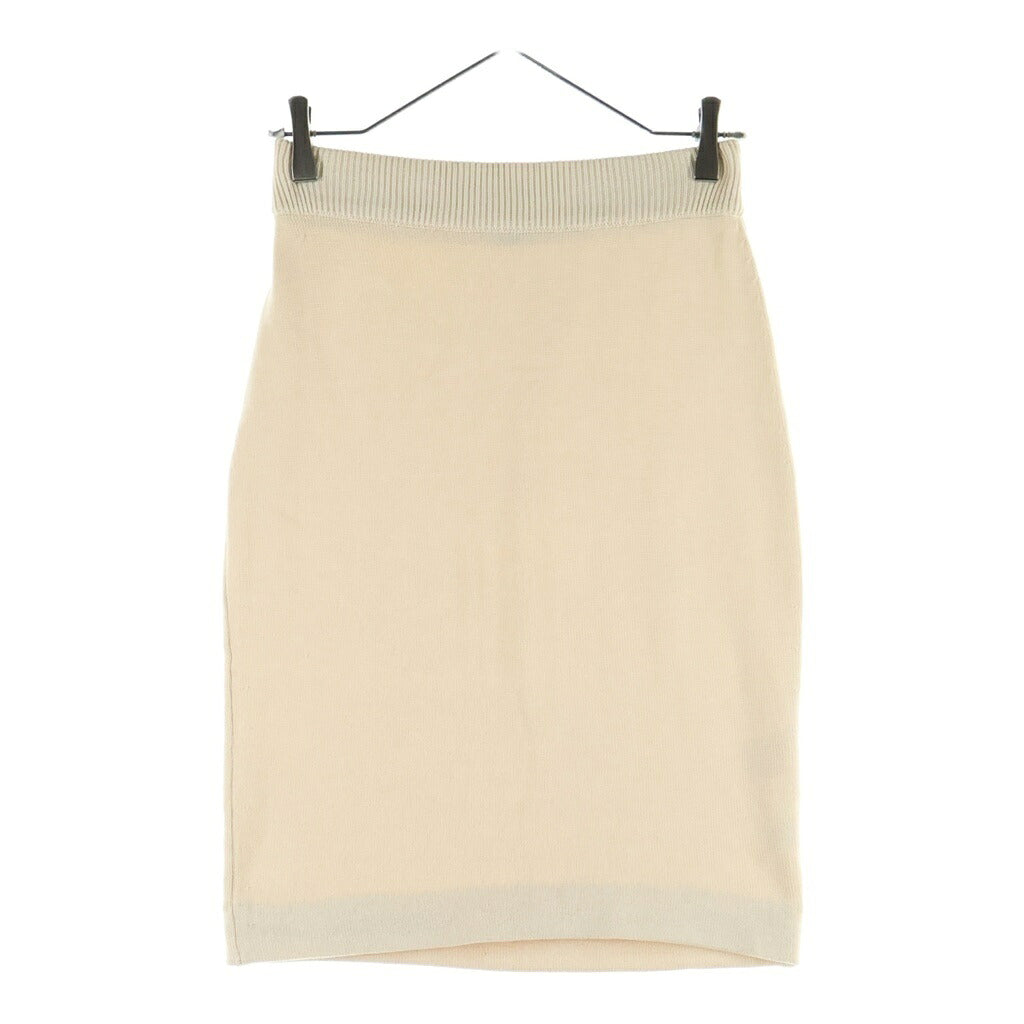 CHANEL(シャネル) VINTAGE Cotton Skirt ヴィンテージ コットン スカート ベージュ レディース