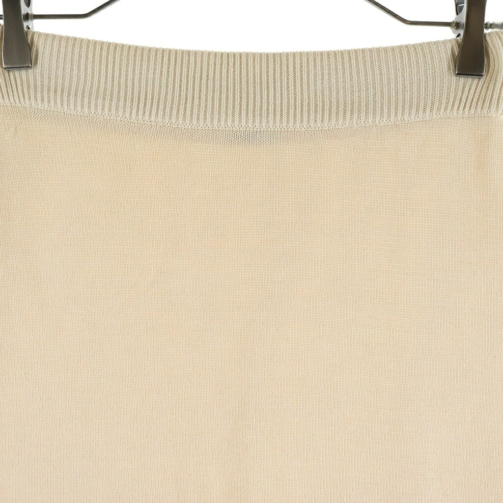 CHANEL(シャネル) VINTAGE Cotton Skirt ヴィンテージ コットン スカート ベージュ レディース