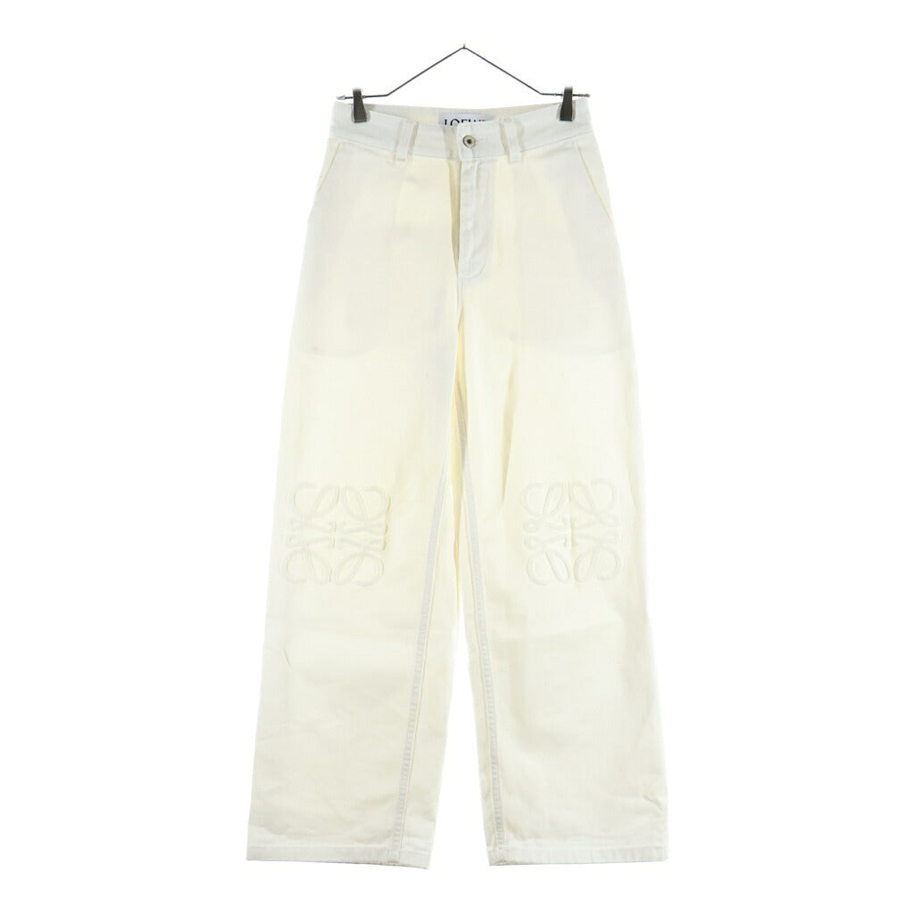 LOEWE(ロエベ) Anagram Baggy Denim Pants アナグラム バギー デニムパンツ ホワイト S616Y11X41