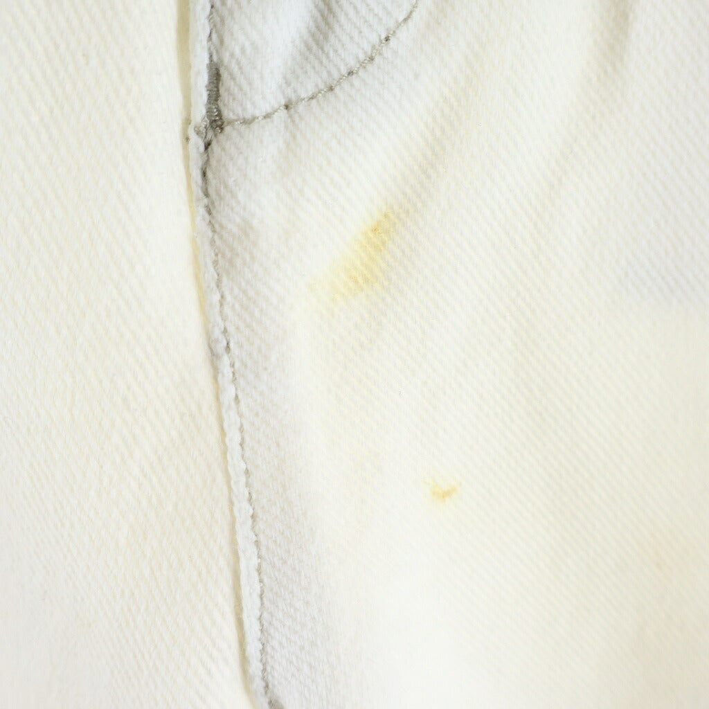 Maison Margiela(メゾンマルジェラ) 24SS Denim Pants スラッシュディテール デニムパンツ ホワイト S51LA0106 S47399