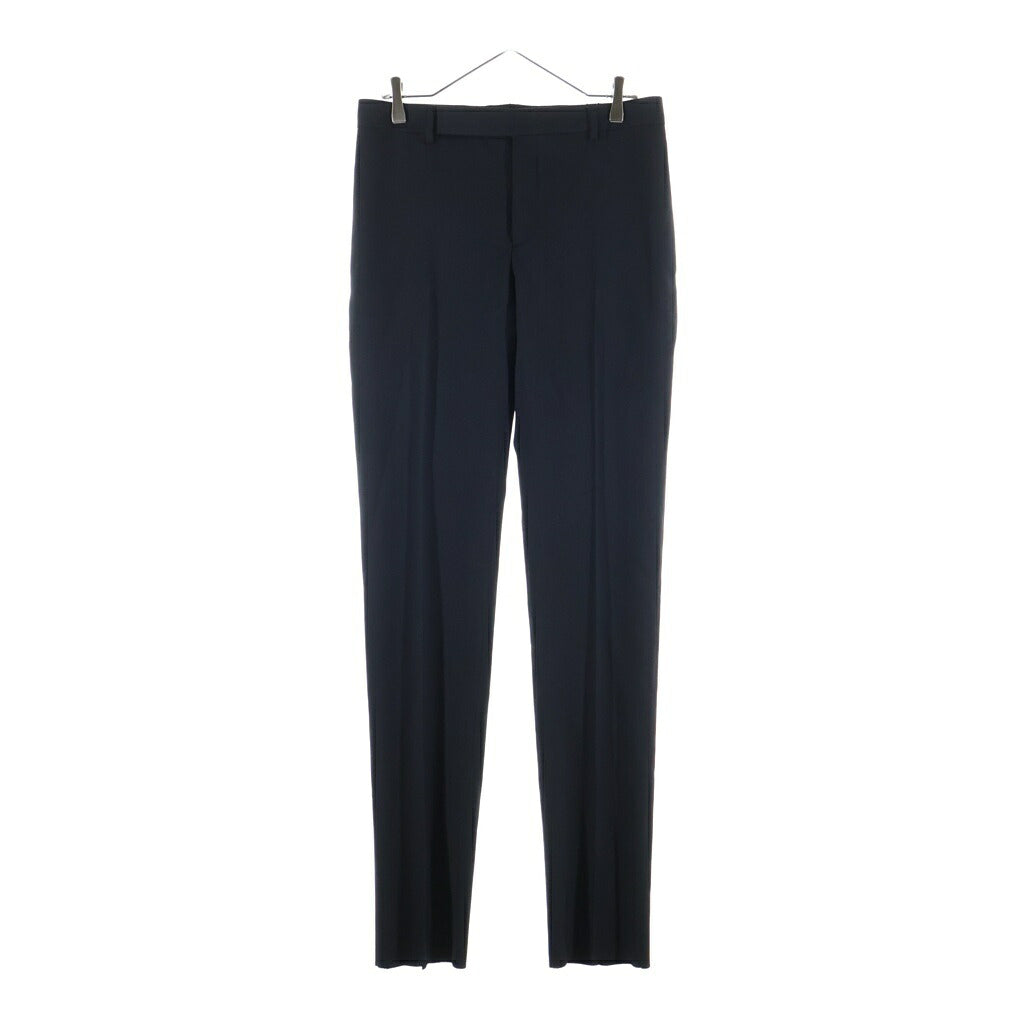 SAINT LAURENT PARIS(サンローランパリ) Uniform Wool Pants ユニフォーム ウール スラックス パンツ ブラック 816930 3YR39 637089 Y404W
