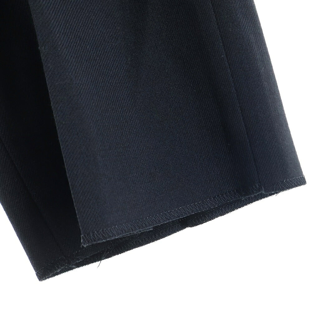 SAINT LAURENT PARIS(サンローランパリ) Uniform Wool Pants ユニフォーム ウール スラックス パンツ ブラック 816930 3YR39 637089 Y404W