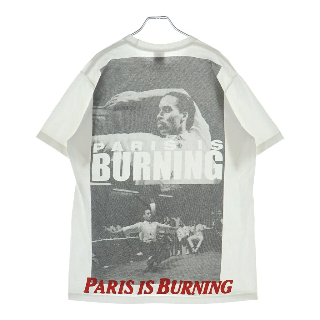 SUPREME(シュプリーム) 26SS Paris is Burning Tee パリ イズ バーニング 半袖Tシャツ ホワイト