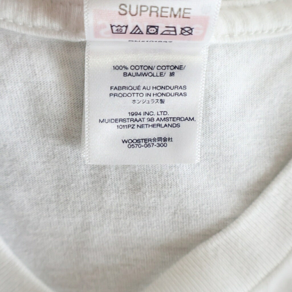 SUPREME(シュプリーム) 26SS Paris is Burning Tee パリ イズ バーニング 半袖Tシャツ ホワイト
