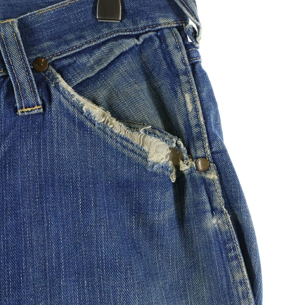Wrangler(ラングラー) 50S 11MWZ Denim Pants 縦ベル ボタンフライ デニムパンツ インディゴ