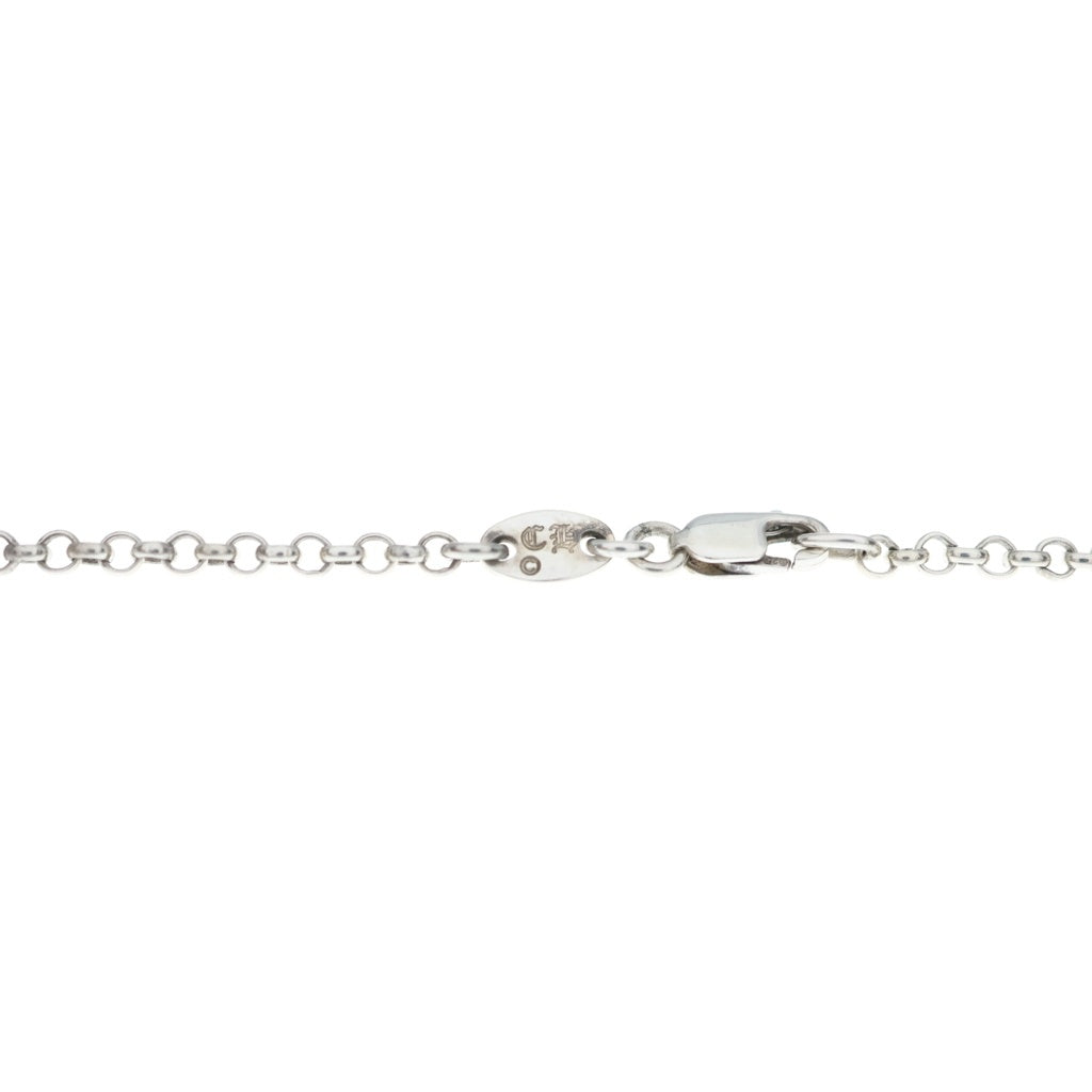 CHROME HEARTS(クロムハーツ) NECKCHAIN R20 ロールチェーンネックレス 20inch シルバー BCA084