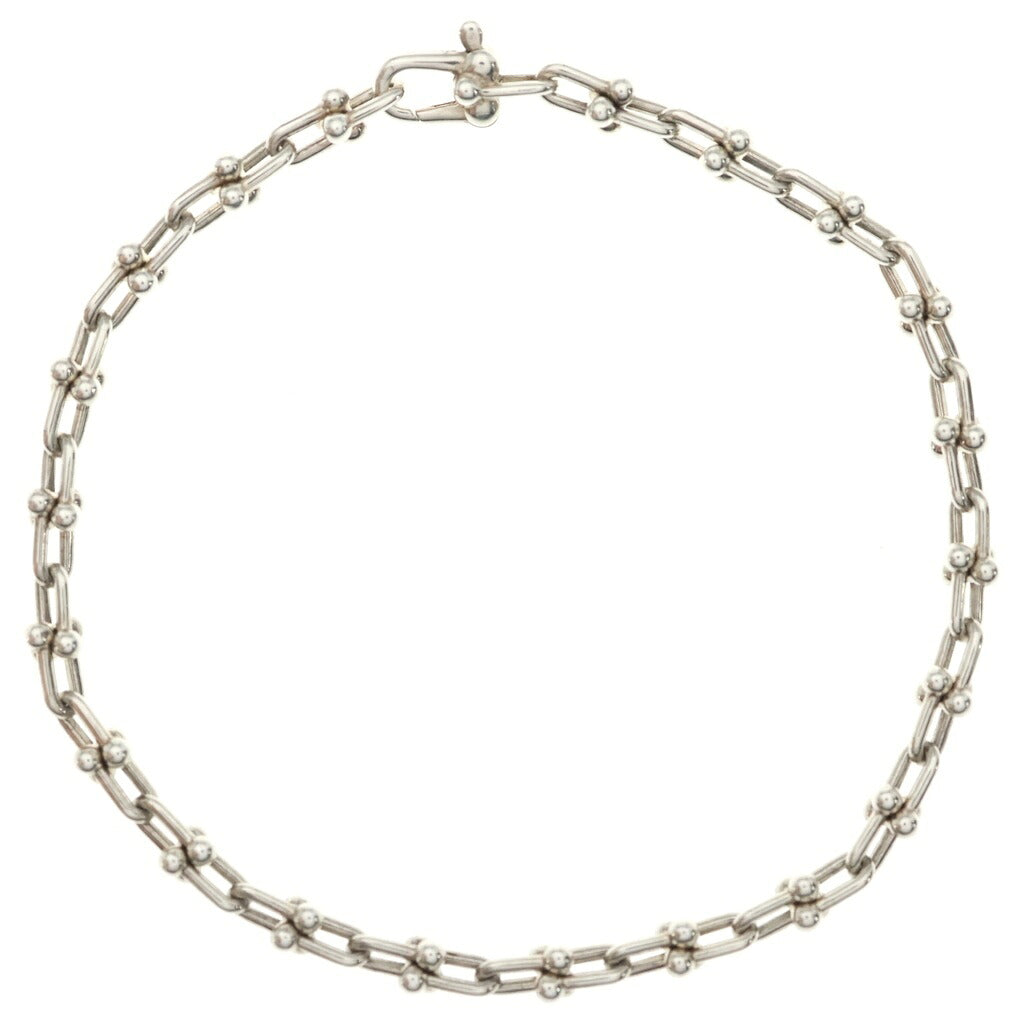 TIFFANY & Co.(ティファニー) Hardware Micro Link Bracelet ハードウェア マイクロリンク ブレスレット シルバー