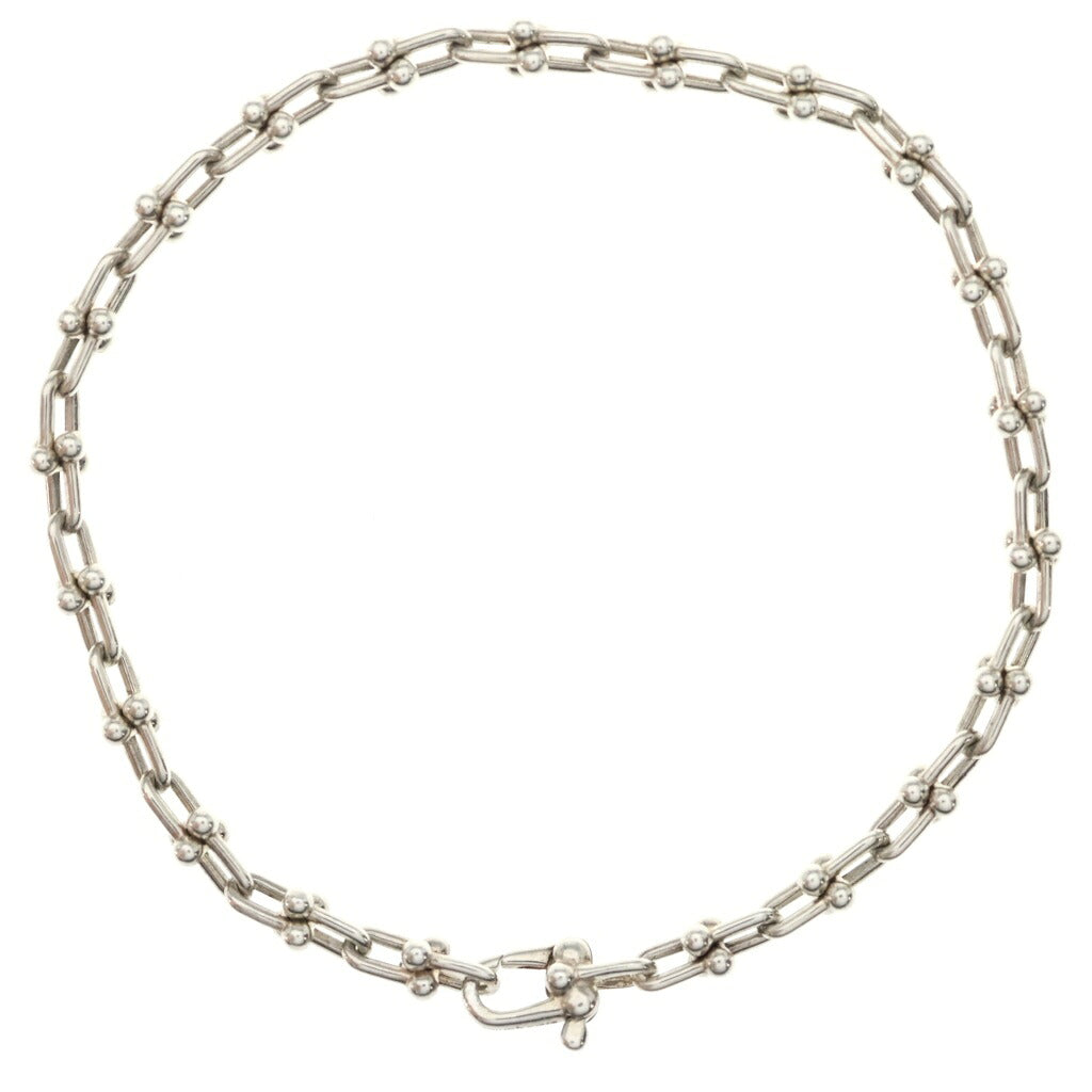 TIFFANY & Co.(ティファニー) Hardware Micro Link Bracelet ハードウェア マイクロリンク ブレスレット シルバー