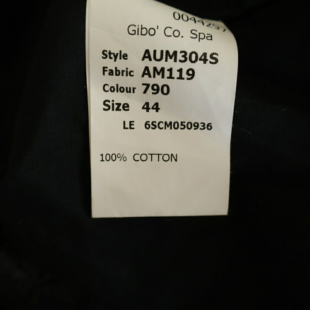 John Galliano(ジョン ガリアーノ) Graphic LS Shirt グラフィックプリント ロングスリーブ 長袖シャツ ブラック AUM304S