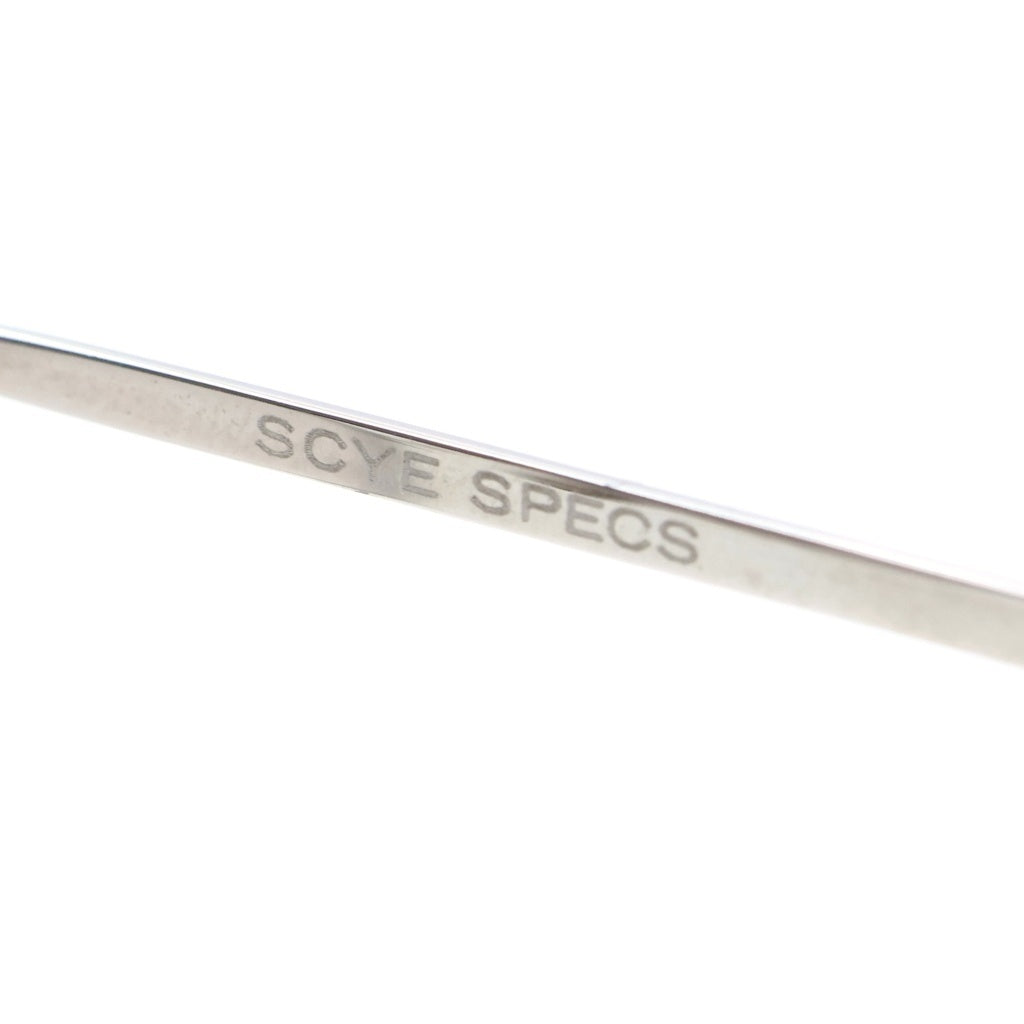 NO BRAND(ノーブランド) SCYE SPECS P-BAR C2 クリアレンズ アイウェア サングラス メタルフレーム