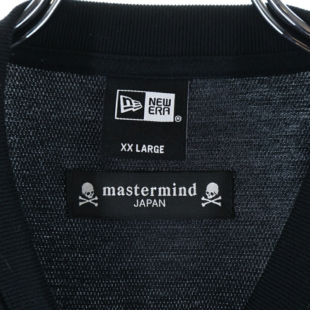 mastermind JAPAN(マスターマインドジャパン) 26SS NEW ERA Oversize T-Shirt ニューエラ オーバーサイズ 半袖Tシャツ ブラック