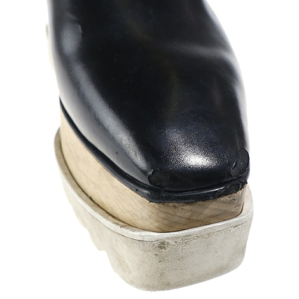 STELLA McCARTNEY(ステラマッカートニー) ELYSE エリス プラットフォーム ダービーシューズ ブラック レディース 363997
