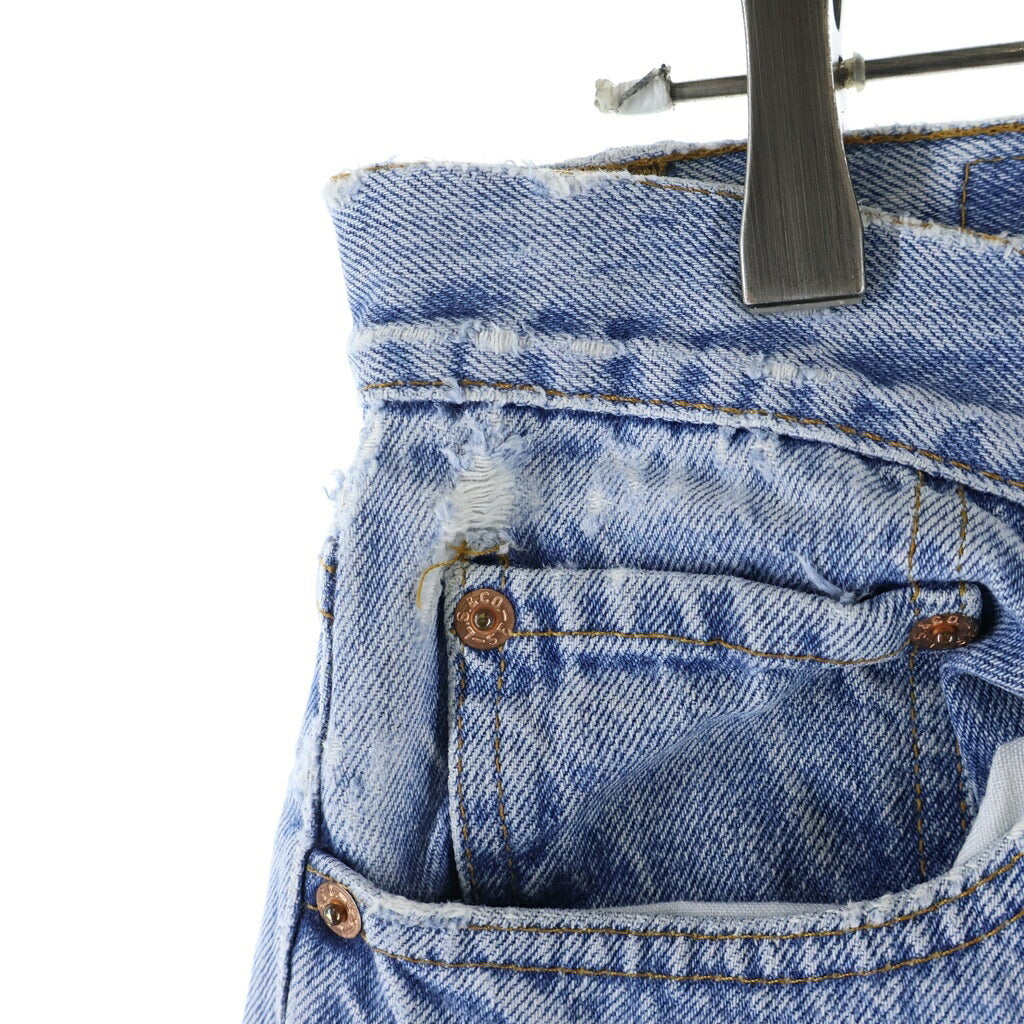 Levi's(リーバイス) 90s 501 紙パッチ サークルR ボタン裏501 ボタンフライ デニムパンツ インディゴ