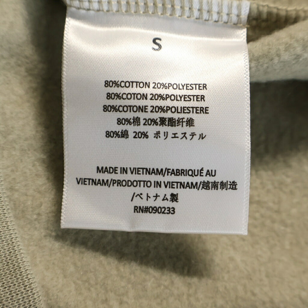FEAR OF GOD ESSENTIALS(フィアオブゴッド エッセンシャルズ) HOODIE ラバーロゴ プルオーバースウェットパーカー フーディー カーキ