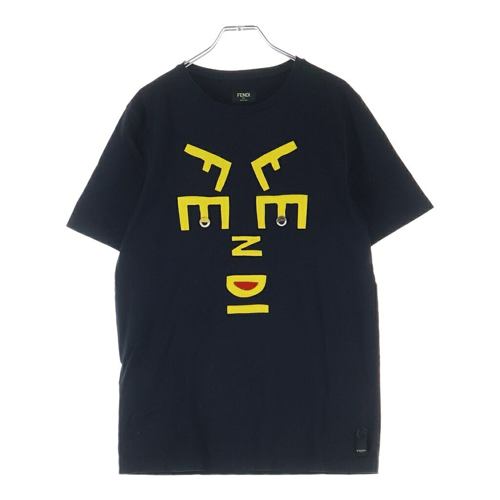 FENDI(フェンディ) T-Shirt 半袖Tシャツ ブラック FY0682