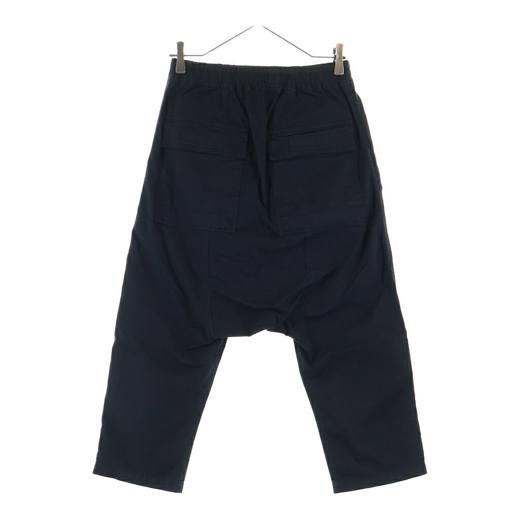DRKSHDW(ダークシャドウ) 17SS Pantaloni Drawstring Cropped Pants ドローストリング クロップドパンツ ブラック DU17S5373-KC