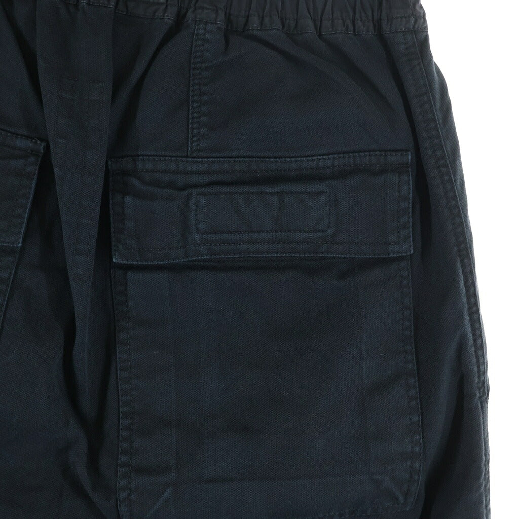 DRKSHDW(ダークシャドウ) 17SS Pantaloni Drawstring Cropped Pants ドローストリング クロップドパンツ ブラック DU17S5373-KC
