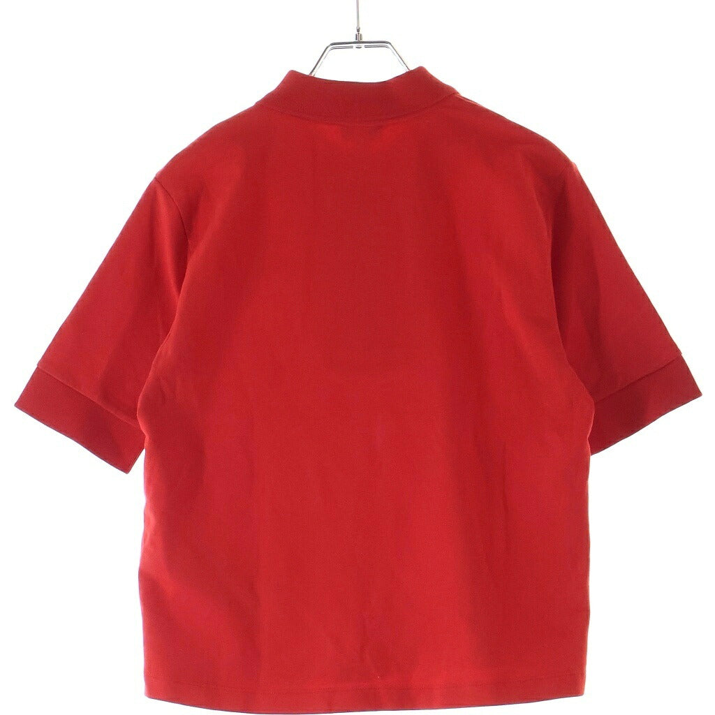 KENZO(ケンゾー) Tiger Zip Polo Shirt 半袖ポロシャツ レッド F952TO782955