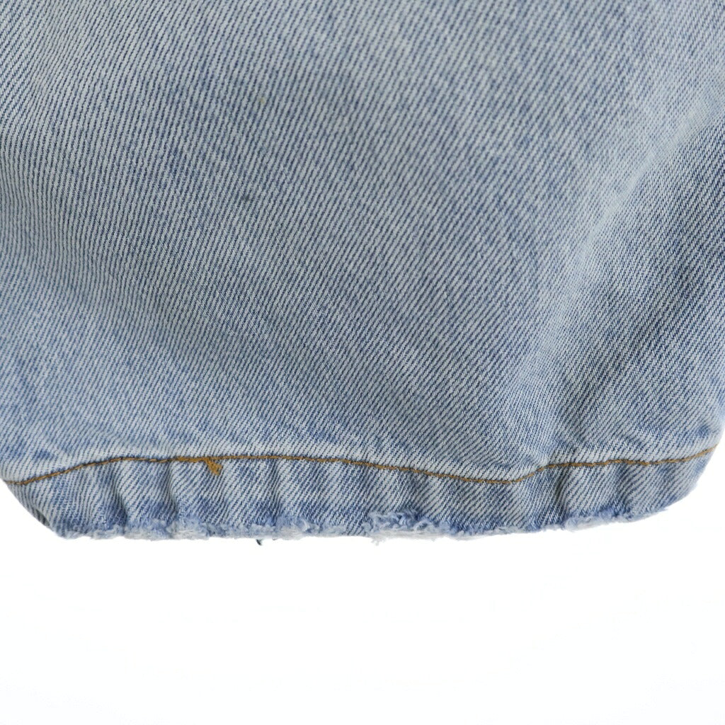 ALEXANDER WANG(アレキサンダーワン) 2 Tone Denim Pants ナイロン切替 デニムパンツ インディゴ