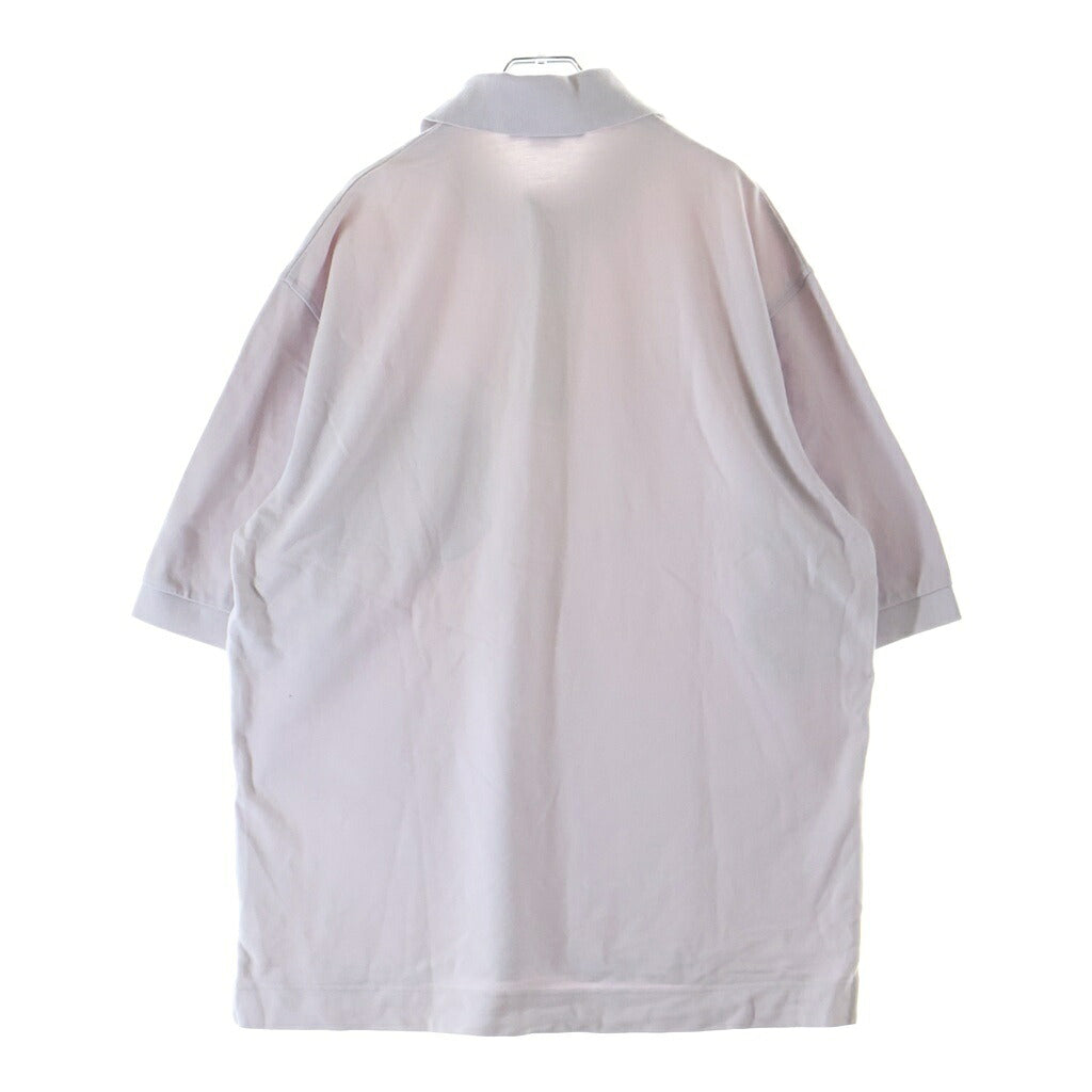 Acne Studios(アクネ ストゥディオズ) Bubble Logo Polo T-Shirt 半袖ポロシャツ パープル BL0326- FN-MN-TSHI000425 BL0326