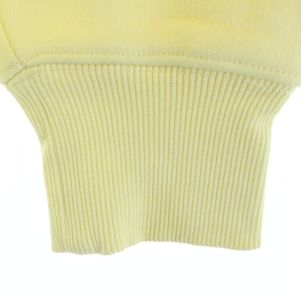 AMI Alexandre Mattiussi(アミアレクサンドルマテュッシ) Sweatshirt ハートロゴ刺繍 クルーネックスウェットトレーナー イエロー E22USW002.747