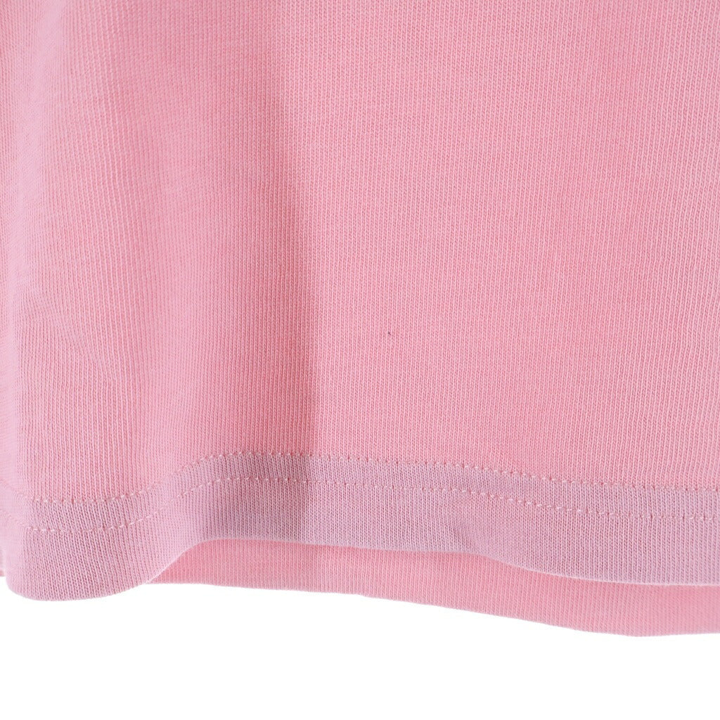 AMI Alexandre Mattiussi(アミアレクサンドルマテュッシ) T-Shirt ハートロゴ刺繍 半袖Tシャツ ピンク E22UTS002.726