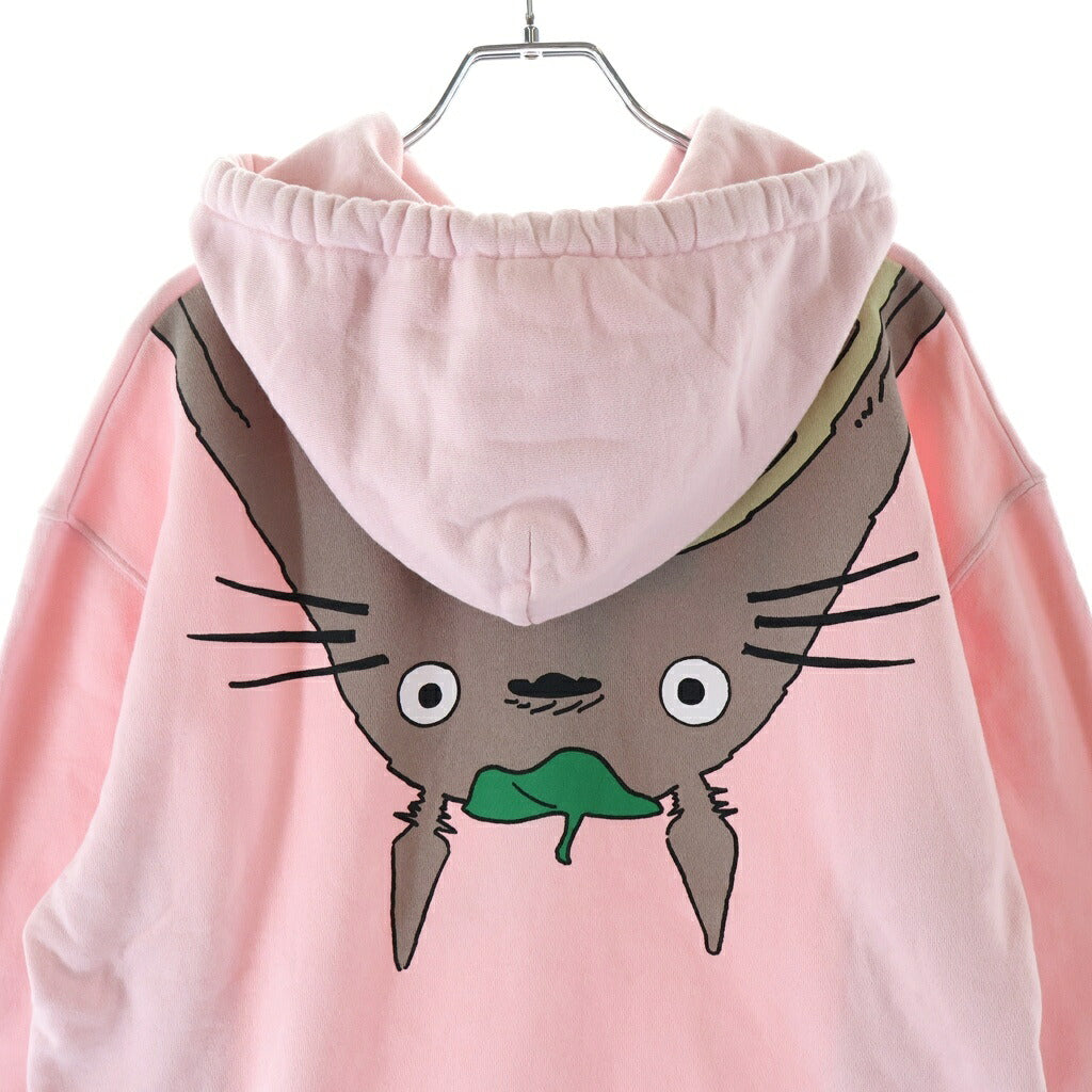 LOEWE(ロエベ) My Neighbor Totoro Hoodie となりのトトロ プルオーバースウェットパーカー フーディー ピンク S848Y25X04