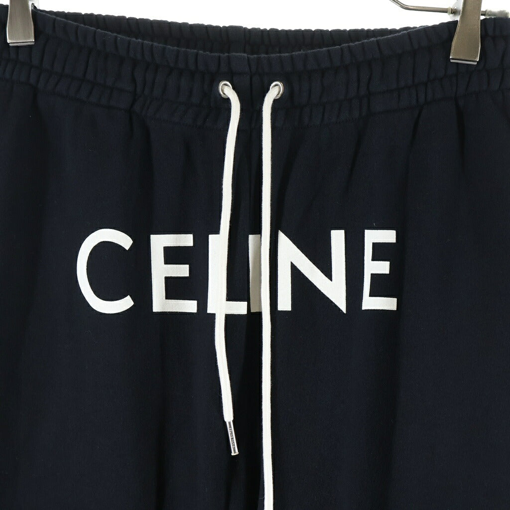 CELINE(セリーヌ) Sweat Pants ロゴプリント スウェットパンツ ブラック 2Z056052H