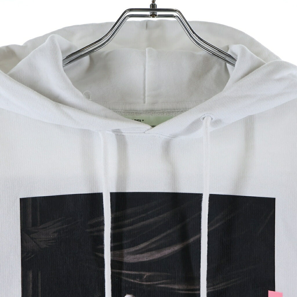 OFF-WHITE(オフホワイト) 17SS Caravaggio Hoodie カラヴァッジョ プルオーバースウェットパーカー フーディー ホワイト
