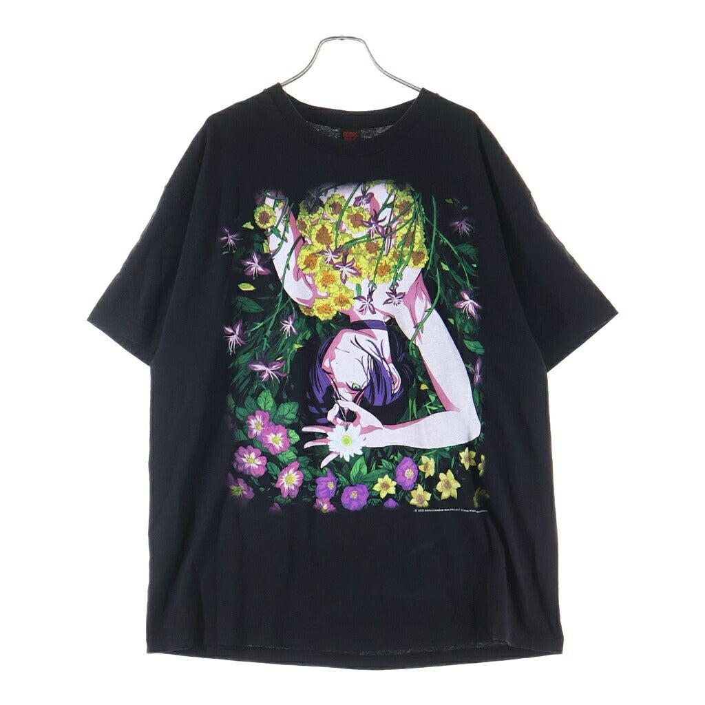 GEEKSRULE(ギークスルール) CHAINSAW MAN The Movie: Reze Arc 15 SILKSCREEN PRINTING T SHIRT チェンソーマン 劇場版 レぜ 半袖Tシャツ ブラック