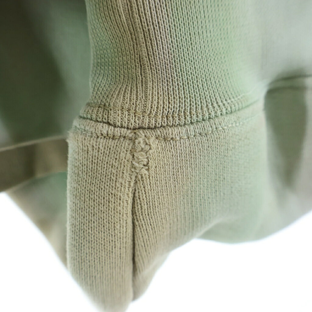 ALEXANDER WANG(アレキサンダーワン) Gradation Sweatshirt グラデーション クルーネックスウェットトレーナー グリーン UCC2221506