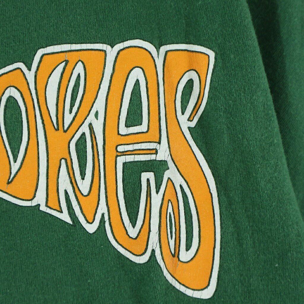 VINTAGE(ヴィンテージ) 90S BLACK CROWES 1994 ザ・ブラック・クロウズ 両面プリント バンド クルーネック半袖Tシャツ グリーン