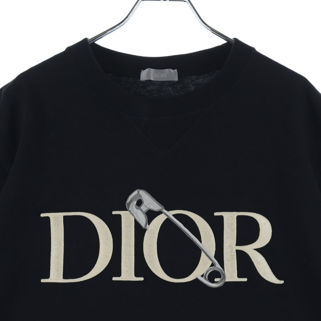 DIOR(ディオール) AND JUDY BLAMET ジュディ ブレイム クルーネック半袖Tシャツカットソー ブラック 043J625B0554