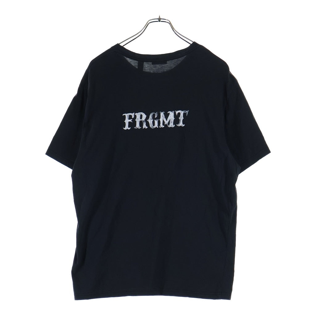 MONCLER GENIUS(モンクレール ジーニアス) ×FRAGMENT DESIGN 両面プリント 半袖カットソー ブラック H209U8C00001 M2350