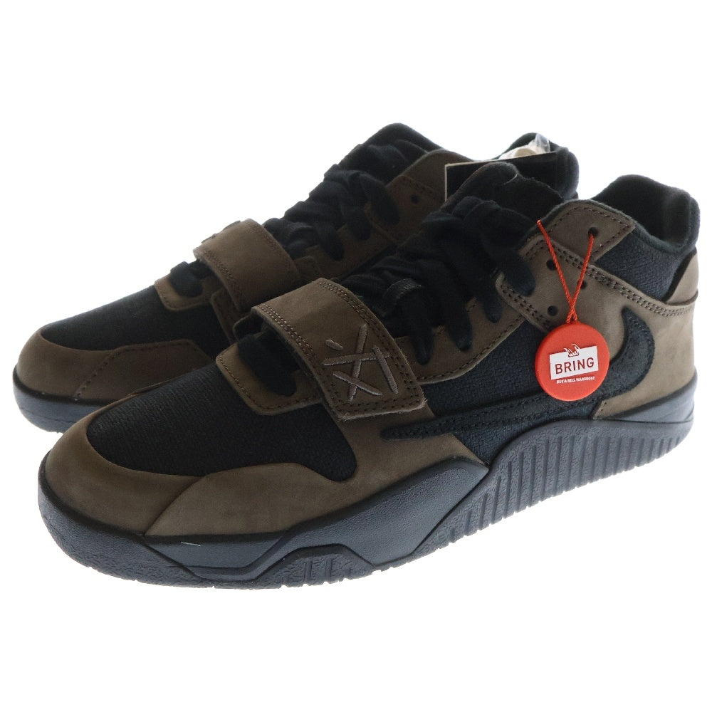 NIKE(ナイキ) ×TRAVIS SCOTT JORDAN JUMPMAN JACK TR FZ8117-204 ジャンプマンジャック ローカットスニーカー ブラウン/ブラック US9/27cm