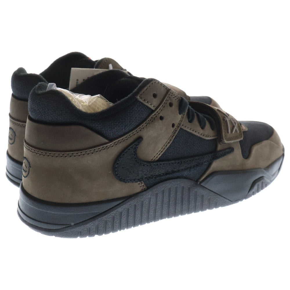 NIKE(ナイキ) ×TRAVIS SCOTT JORDAN JUMPMAN JACK TR FZ8117-204 ジャンプマンジャック ローカットスニーカー ブラウン/ブラック US9/27cm