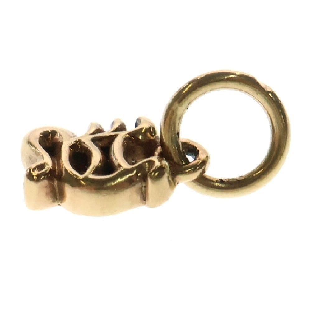 CHROME HEARTS(クロムハーツ) 22K ALPHABET CHARM Y アルファベットチャーム イニシャル ペンダントトップ ゴールド