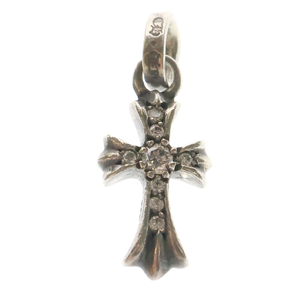 CHROME HEARTS(クロムハーツ) CRS BBYFAT P DMND ベイビーファット PAVEダイヤ ペンダントトップ シルバー BCA234