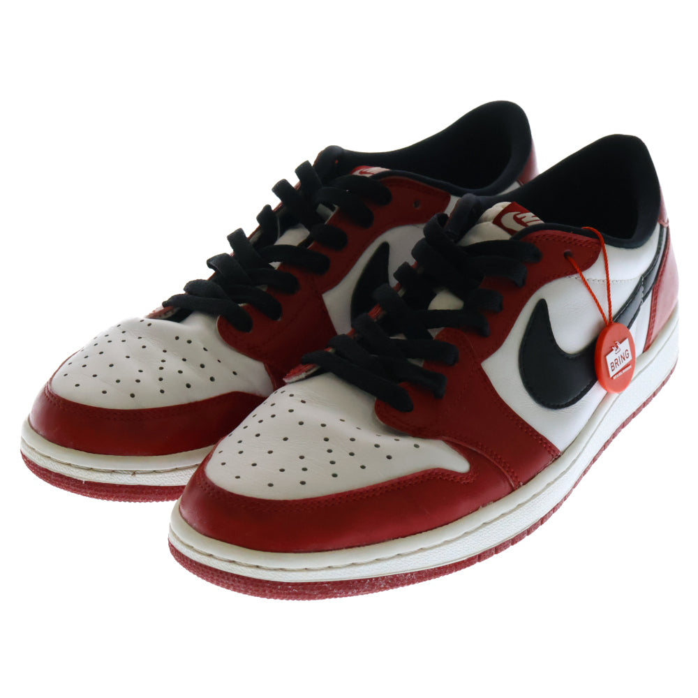 NIKE(ナイキ) 【15年製】 AIR JORDAN 1 LOW RETRO LOW CHICAGO エア ジョーダン シカゴ ローカットスニーカー ホワイト/レッド US11/29cm 705329‐600