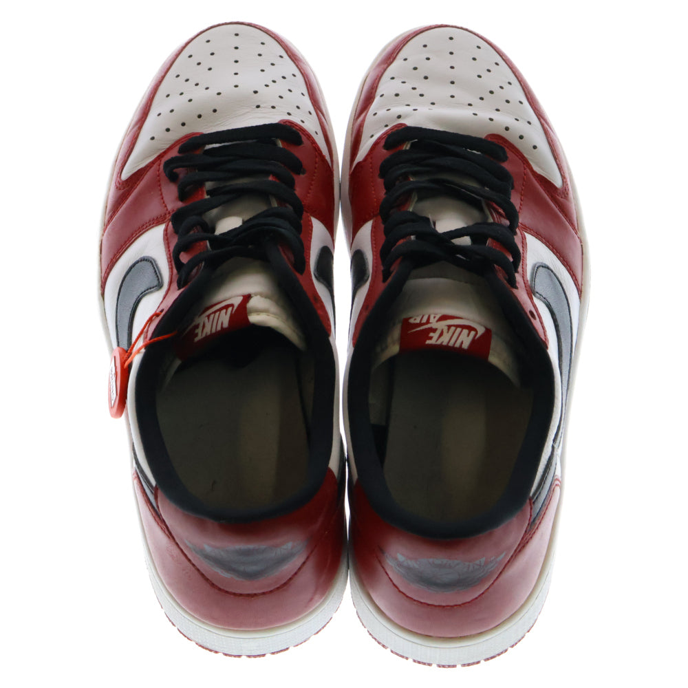 NIKE(ナイキ) 【15年製】 AIR JORDAN 1 LOW RETRO LOW CHICAGO エア ジョーダン シカゴ ローカットスニーカー ホワイト/レッド US11/29cm 705329‐600