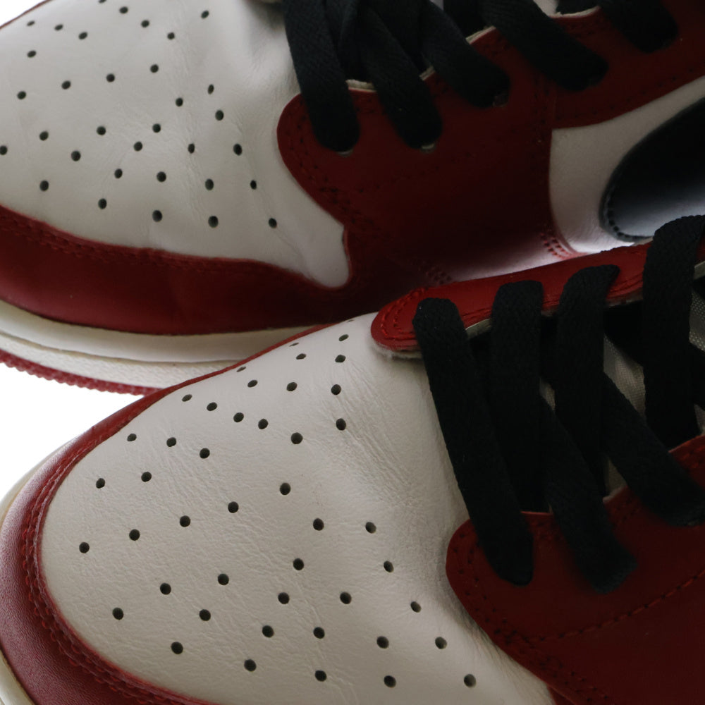 NIKE(ナイキ) 【15年製】 AIR JORDAN 1 LOW RETRO LOW CHICAGO エア ジョーダン シカゴ ローカットスニーカー ホワイト/レッド US11/29cm 705329‐600