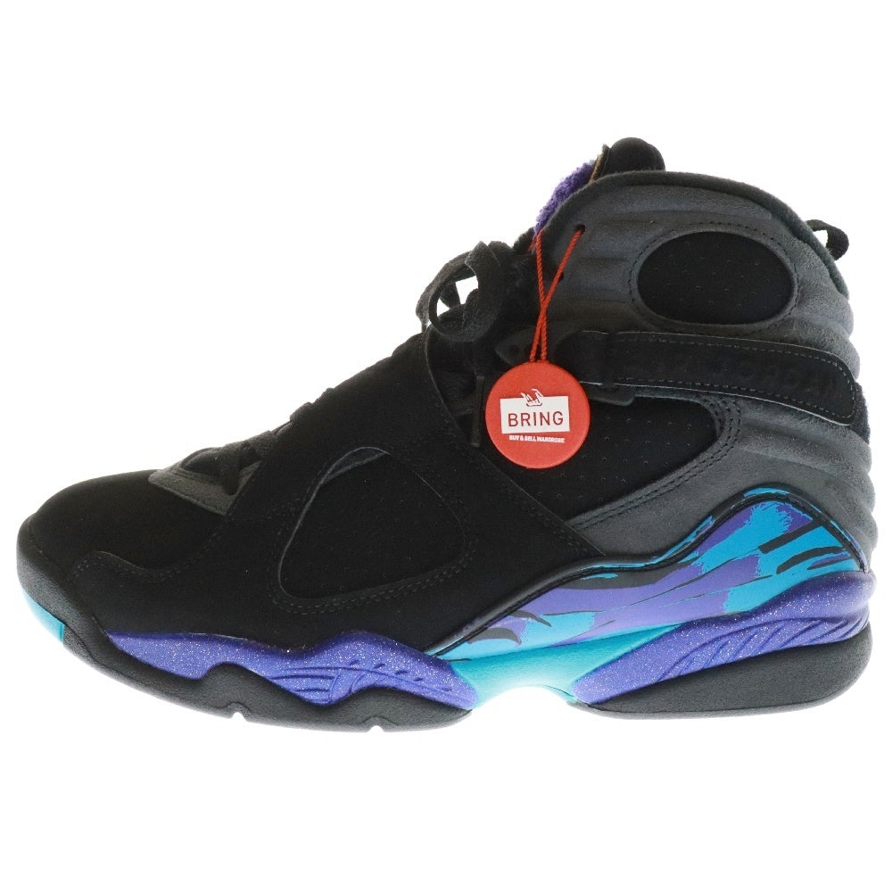 NIKE(ナイキ) AIR JORDAN 8 RETRO BLACK CEMENT 305381-025 エアジョーダン 8 レトロ ブラックセメント ブラック US8.5/26.5cm