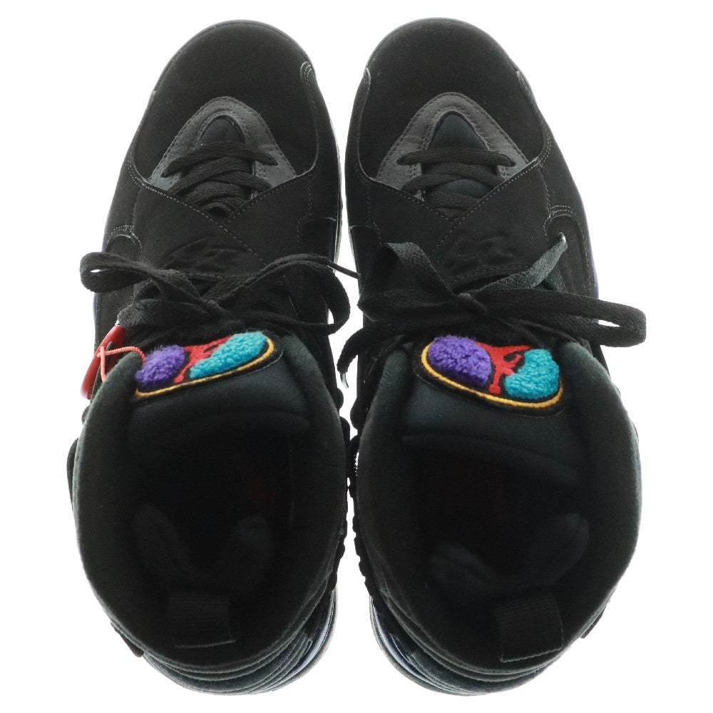 NIKE(ナイキ) AIR JORDAN 8 RETRO BLACK CEMENT 305381-025 エアジョーダン 8 レトロ ブラックセメント ブラック US8.5/26.5cm