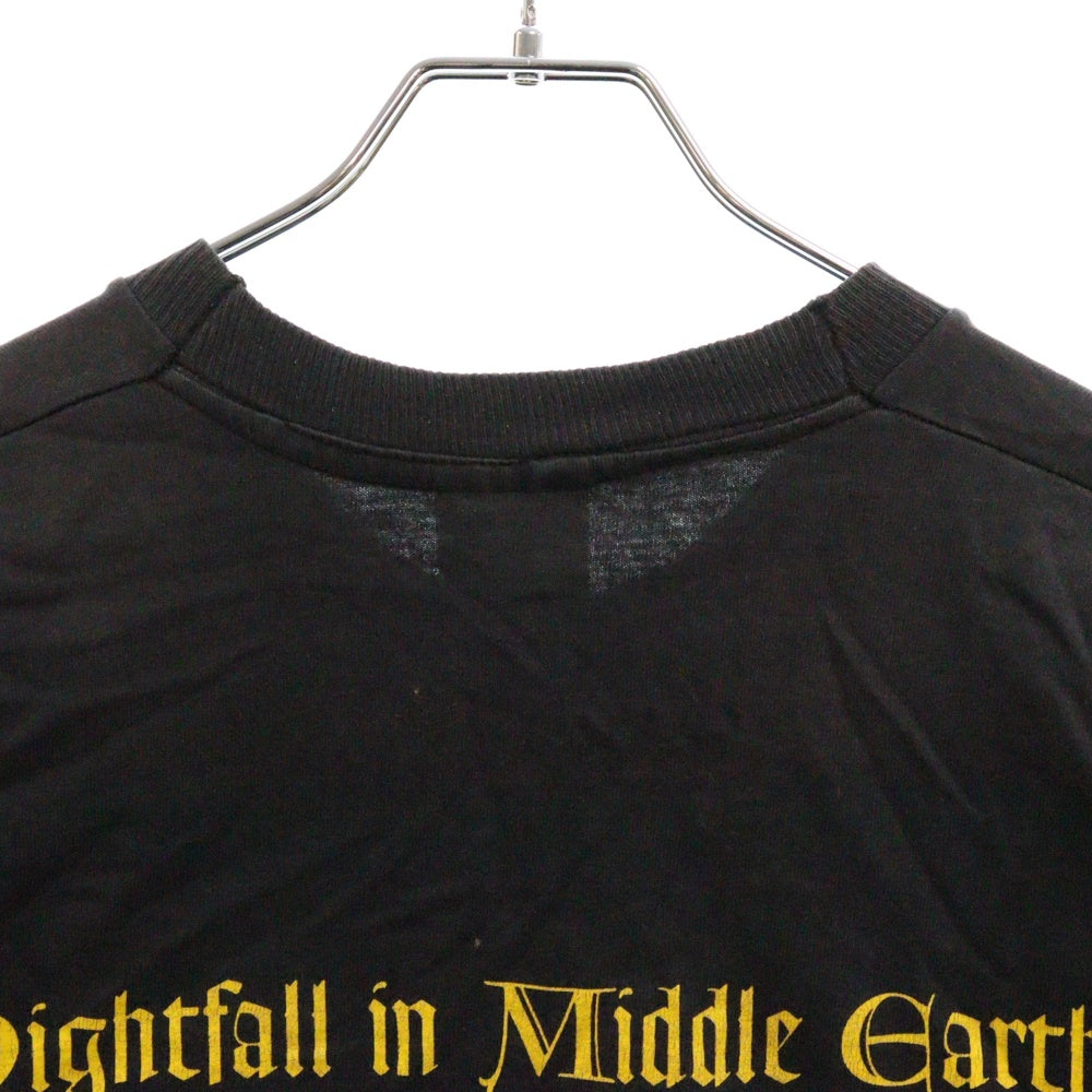VINTAGE(ヴィンテージ) 90's BLIND GUADIAN 1998 TOUR SCREEN STARS ブラインドガーディアン プリント半袖Tシャツ ブラック