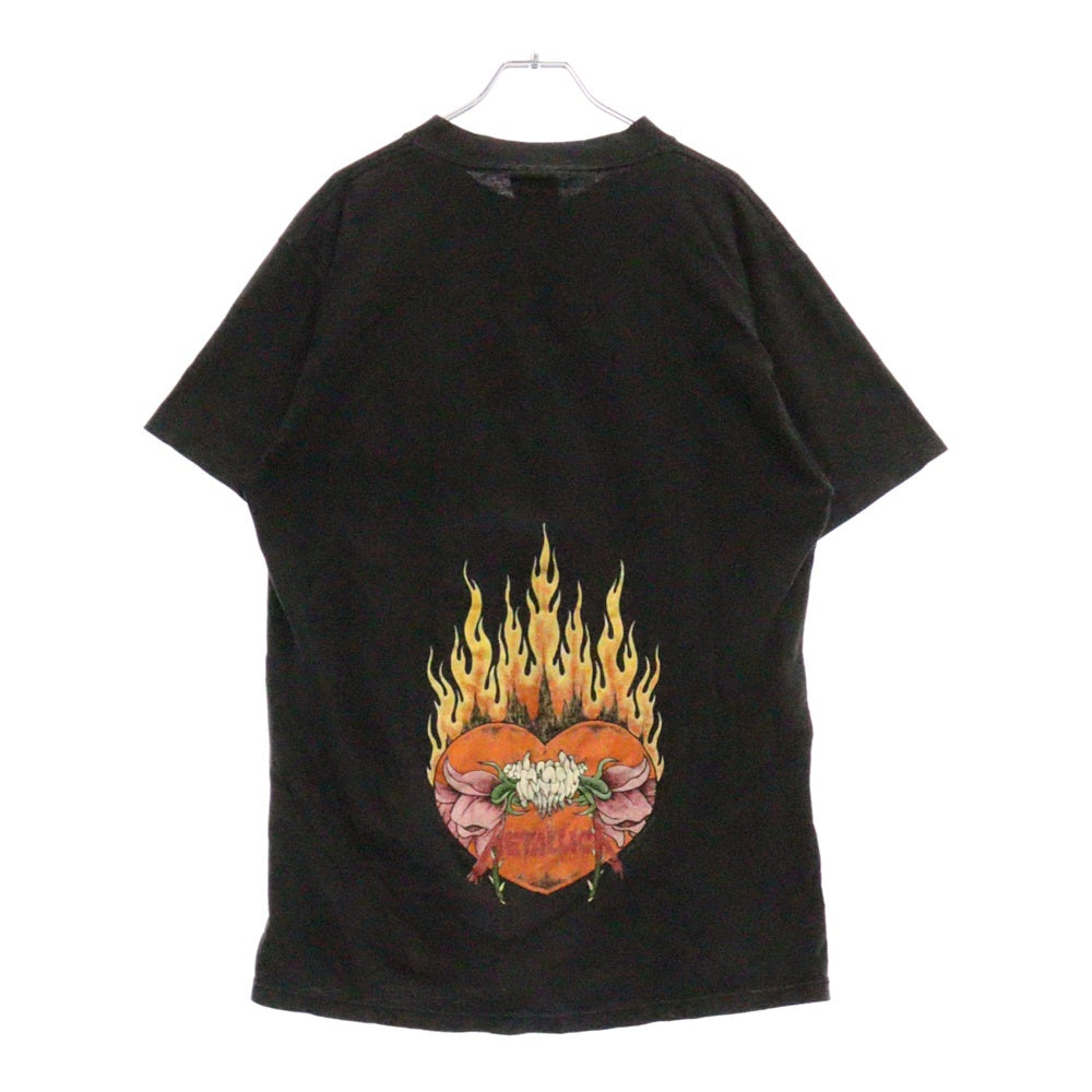 VINTAGE(ヴィンテージ) 90's METALLICA 1994 PUSHEAD SKULL GIANT メタリカ パスヘッドスカル プリント 半袖Tシャツ ブラック