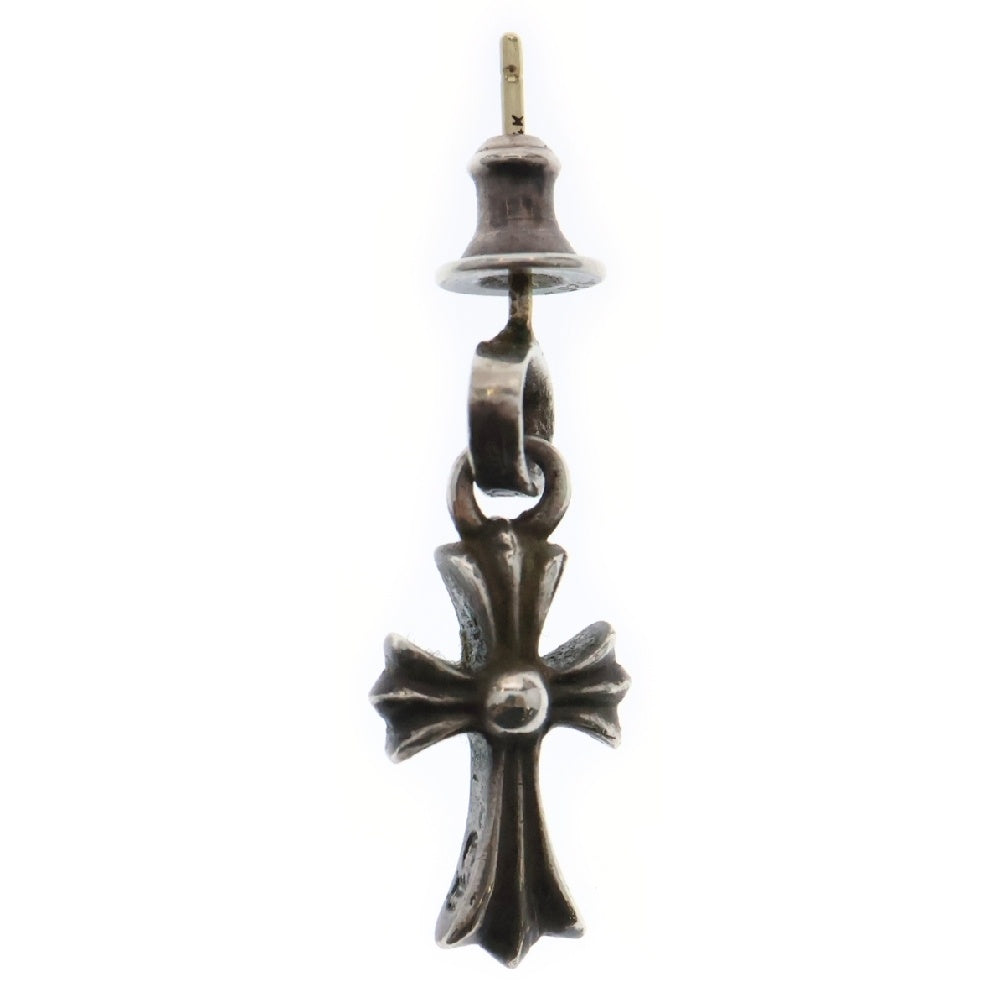 CHROME HEARTS(クロムハーツ) BBY F PPRCHN ベイビーファットクロス ドロップピアス シルバー BCA090