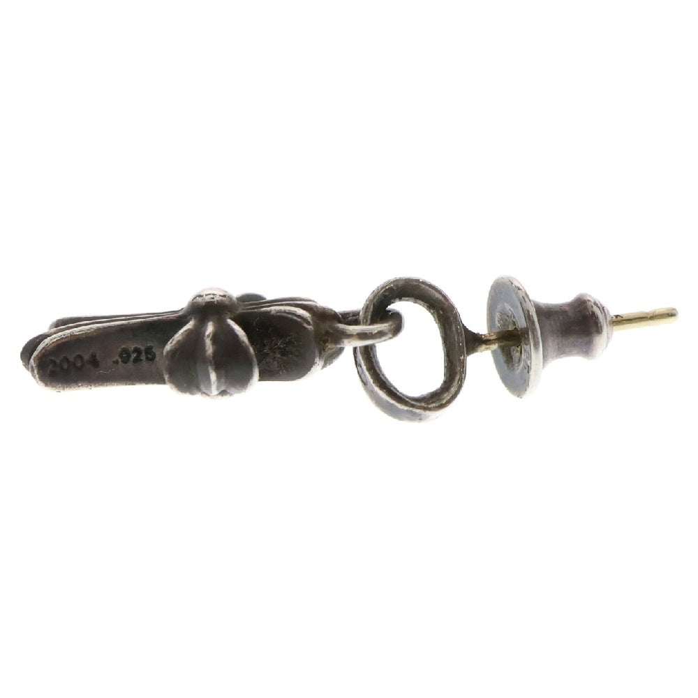 CHROME HEARTS(クロムハーツ) BBY F PPRCHN ベイビーファットクロス ドロップピアス シルバー BCA090