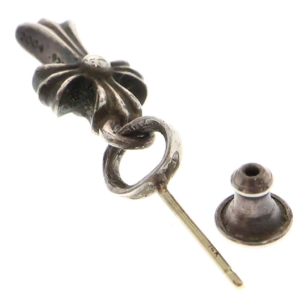 CHROME HEARTS(クロムハーツ) BBY F PPRCHN ベイビーファットクロス ドロップピアス シルバー BCA090